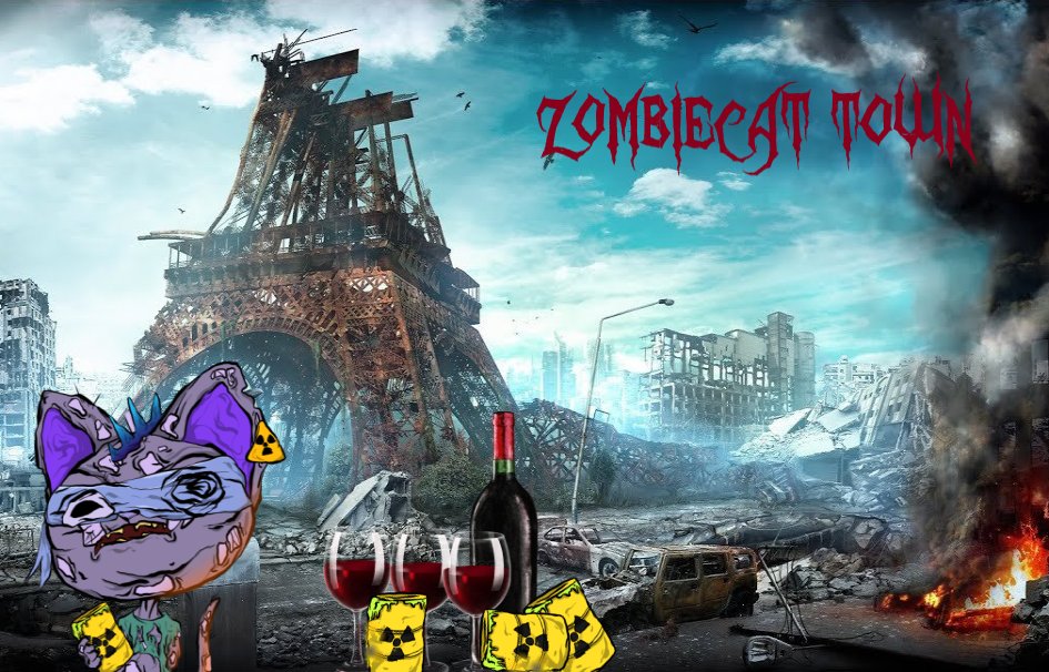 I love French wine. Especially when you drink from a radioactive can. Very tasty. Don't believe? Have a drink with me! Welcome to #zombiecattown
🎁airdrop🎁for those who do this:
✅Follow : <a href="/zct_nft/">zctown</a>
 ✅RT+ and ❤️
✅Drop your wallet number👇Results in 48 ⏱️.
  #Polygon