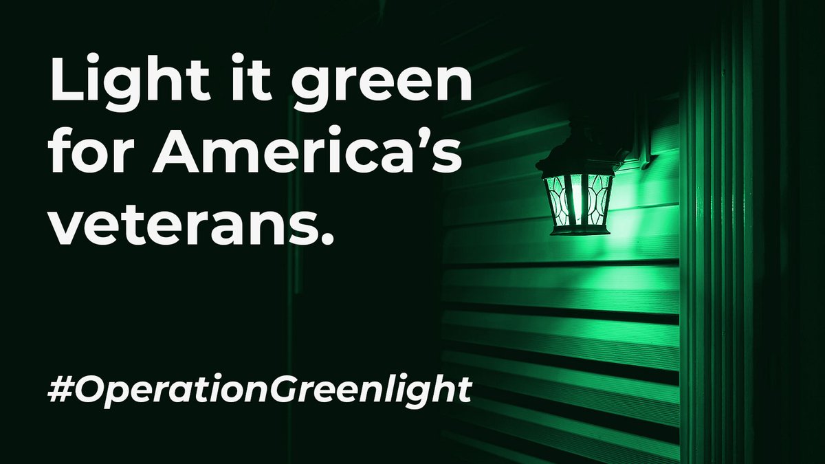 #VeteransDay is just over a week away and we're once again encouraging counties, businesses, and residents to display a green light as a symbol of appreciation and support for our veterans. #OperationGreenLight Learn more at nysac.org/operationgreen…