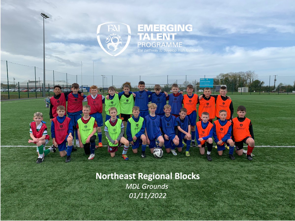 Mid term means games for our: 

- Boys 2010 Regional Blocks ✅ 

 - Girls U15 COE Blitz vs North Dublin / South Dublin ✅

- Boys COE Showcase ✅ 

Thank you to the clubs and leagues for all the work you do in assisting in the development of our future generations. 

🇮🇪 ☘️ ⚽️