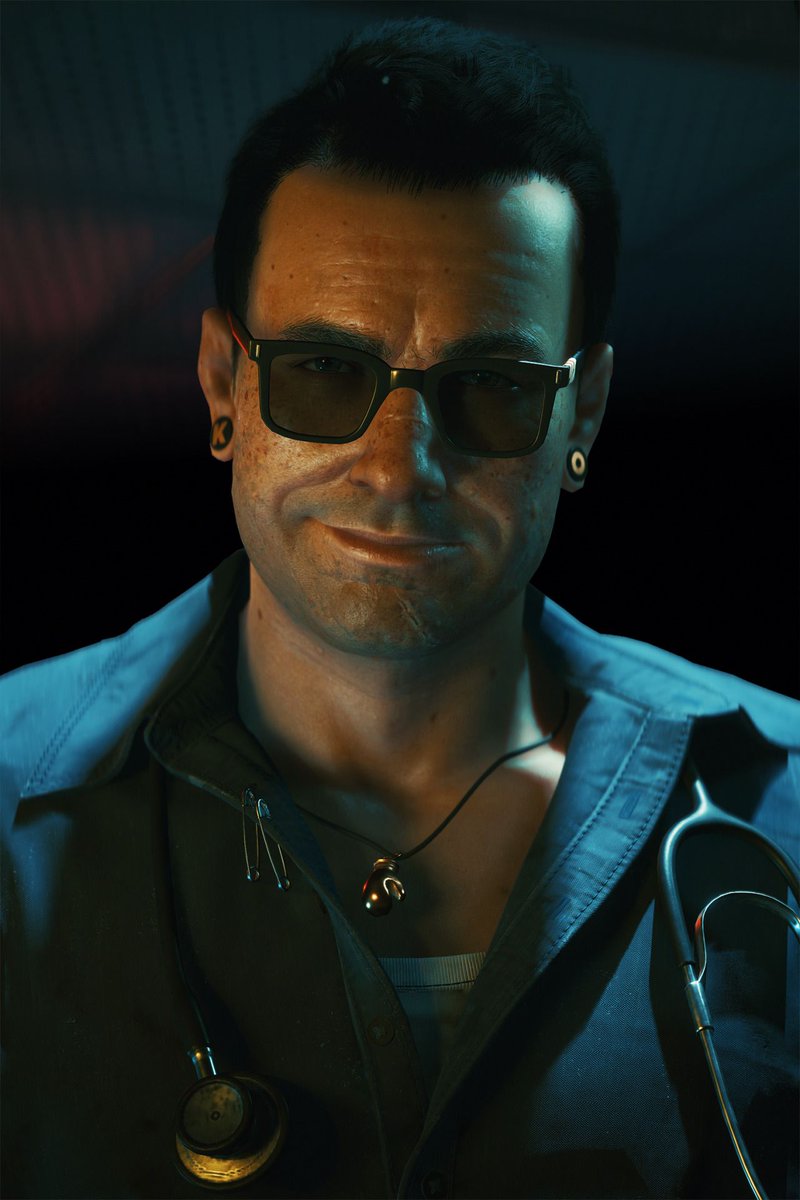 MrsClovisBray's tweet photo. #ViktorVektorAppreciation
Viky!😍✨I love you, you are the best Ripperdoc ever✨😇🖤
#Cyberpunk2077
#ViktorVector
#ViktorVektor https://t.co/mRmFMbrdUR
