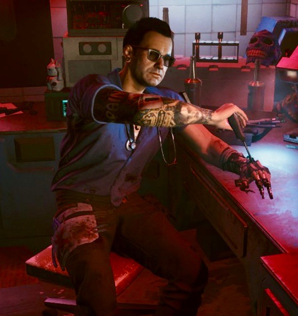 MrsClovisBray's tweet photo. #ViktorVektorAppreciation
Viky!😍✨I love you, you are the best Ripperdoc ever✨😇🖤
#Cyberpunk2077
#ViktorVector
#ViktorVektor https://t.co/mRmFMbrdUR