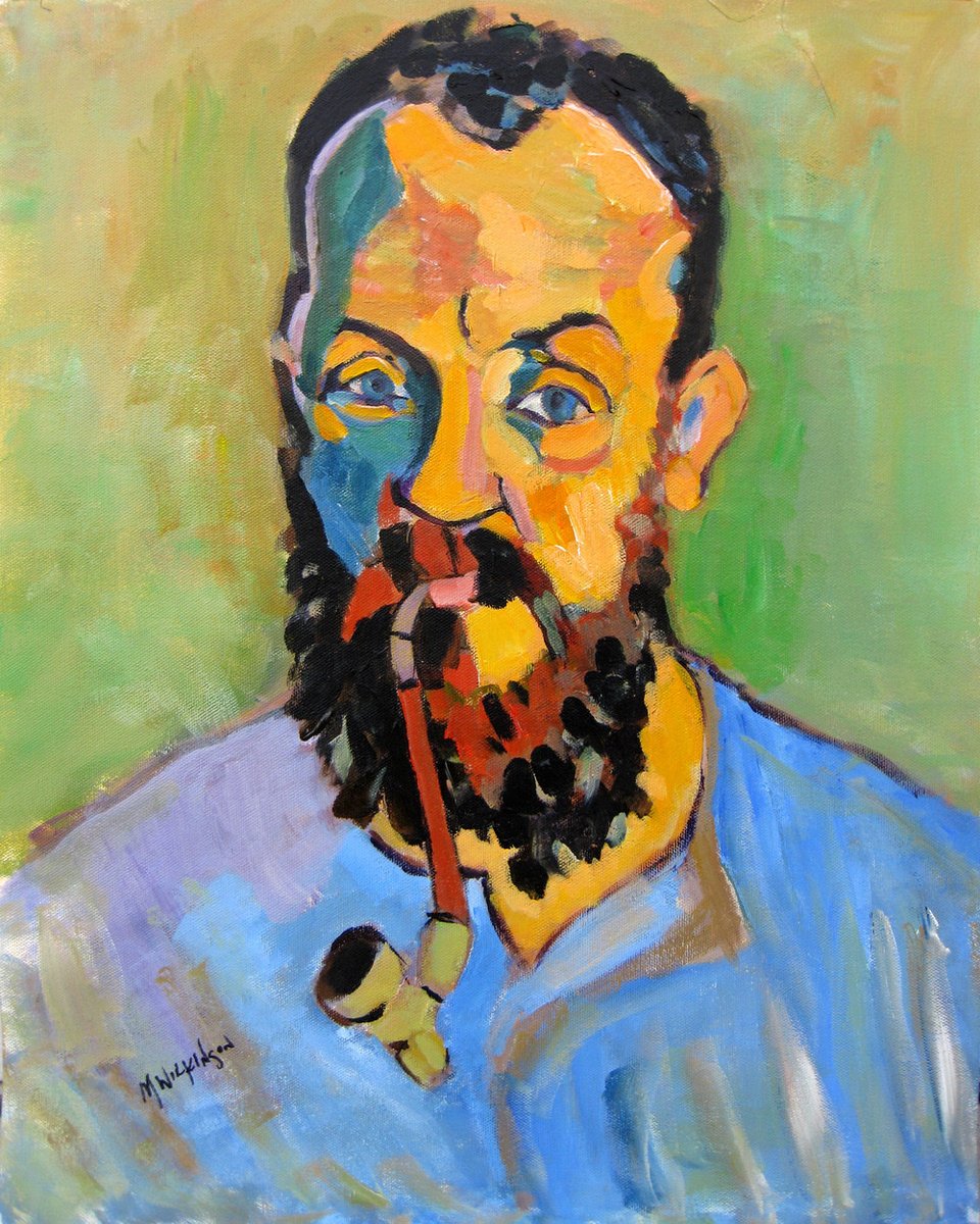 sidtree's tweet photo. फ़्रेंच पेंटर Henri Matisse ने एक बार कहा—
“मैं चीज़ों को पेंट नहीं करता बल्कि उनके बीच जो फ़र्क है, उसे पेंट करता हूँ”

Aquarium को देखती महिला (1921)
एक खिड़की से अंदर आकर फैलते हरे रंग के आयाम (1916)

Matisse का शरीर 1954 में आज अपने काम में विलीन हुआ था
#NotesOnArt🎨 https://t.co/24WTaAtahI