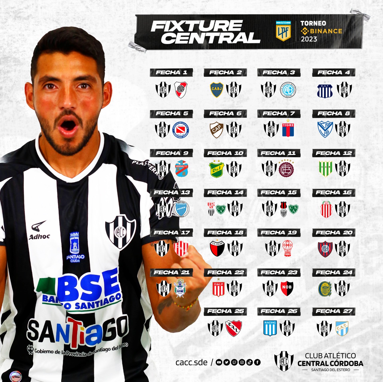 ¿Dónde y cuándo juega Central Córdoba