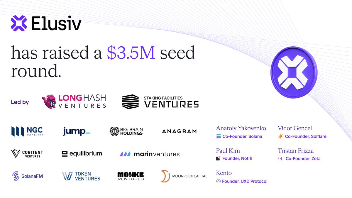 Arcium's tweet image. We are thrilled to announce that we have secured $3.5M in our seed-investment round, co-led by @LongHashVC and @StakingFac

coinmarketcap.com/community/arti…