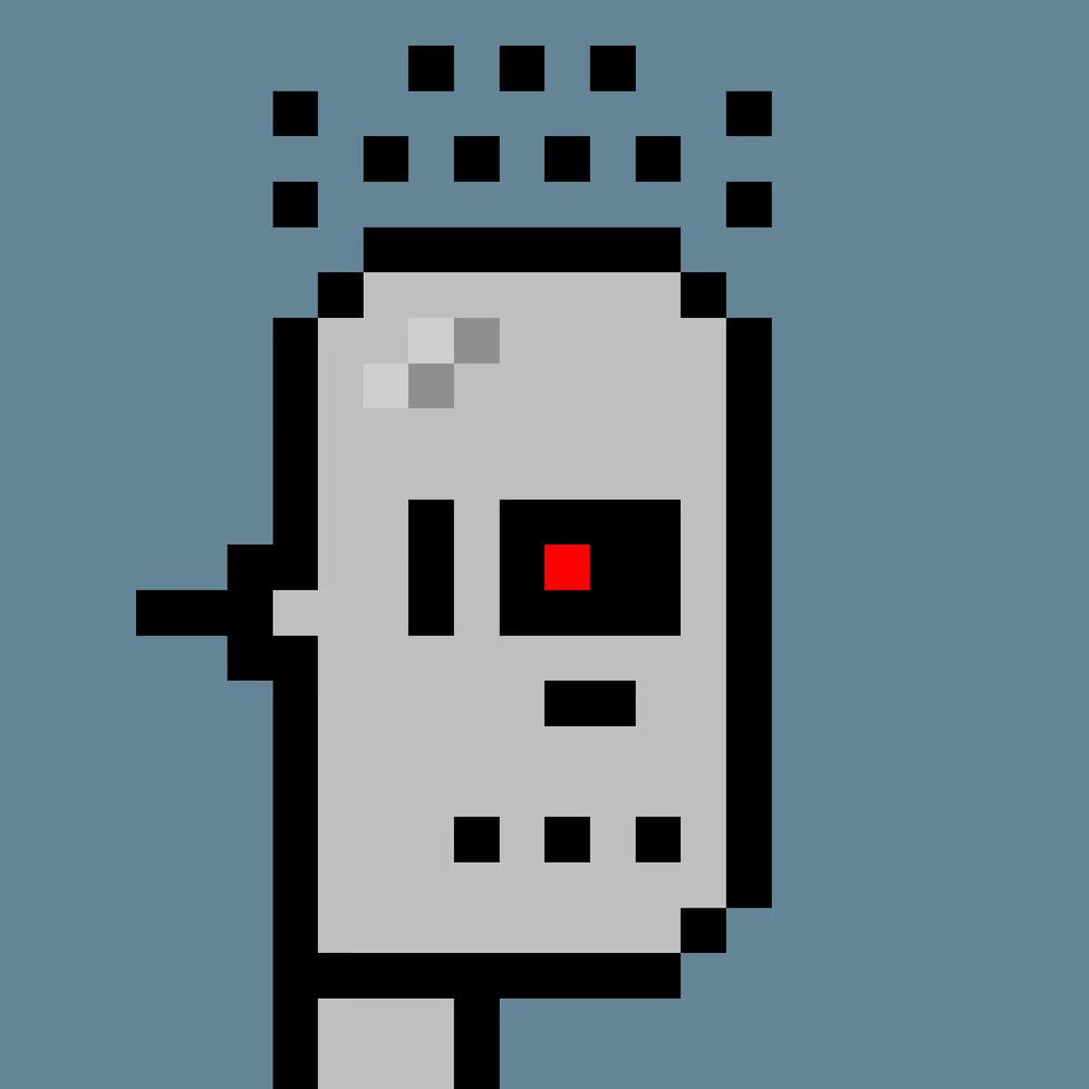 robopunks2048's tweet photo. We're now 1 away from 700 @robopunks2048 holders - let's do a giveaway! When we reach 750 holders, I'll randomly pick one (real) person who RT's this tweet and gift them #288 which I minted myself. Provenance! Wonder how long this will take...? LFG! https://t.co/tmRmb3zIjO