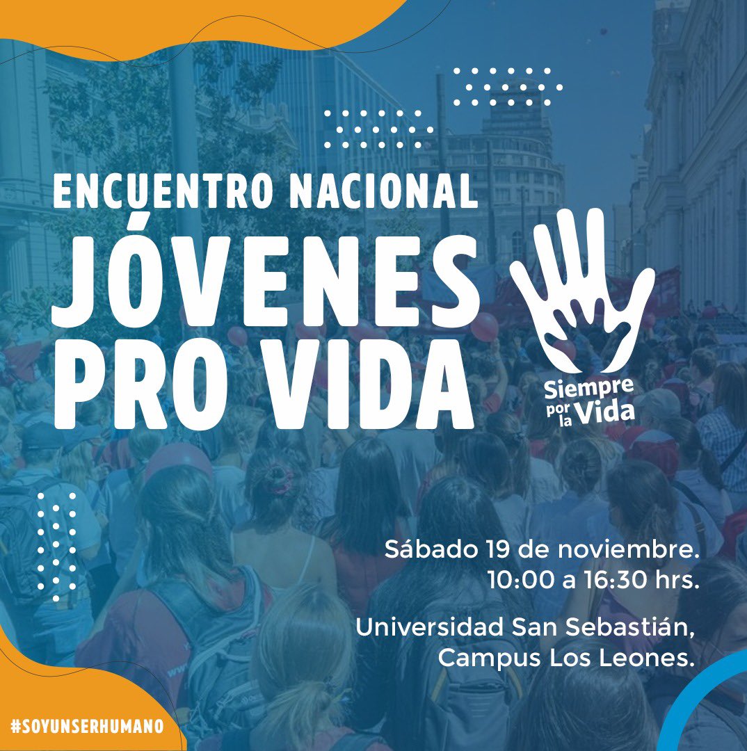 En @siemprexlavida realizarán un encuentro nacional de jóvenes provida, el cual realizarán charlas lideradas por destacados expositores especialistas en el tema, actividades y mucho más. 💖 👉🏻 Para ser parte de esta iniciativa debes inscribirte en @siemprexlavida