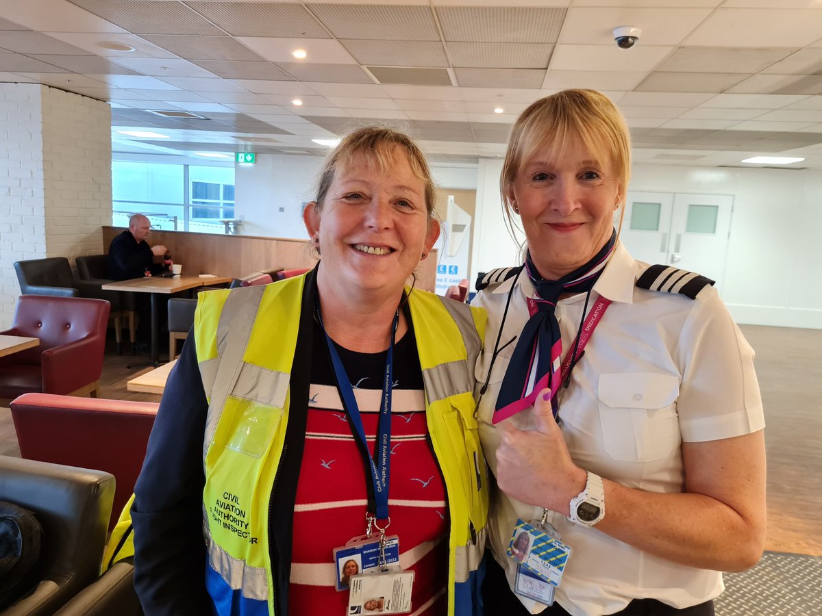 Great to see one of our <a href="/BWPA/">Maggie Gowan</a> CATS ATPL Ground School Scholarship winners happily working as flight crew. Congrats F/O Carver!
#pilotlife #Scholarships #flying #womeninSTEM #Pilot