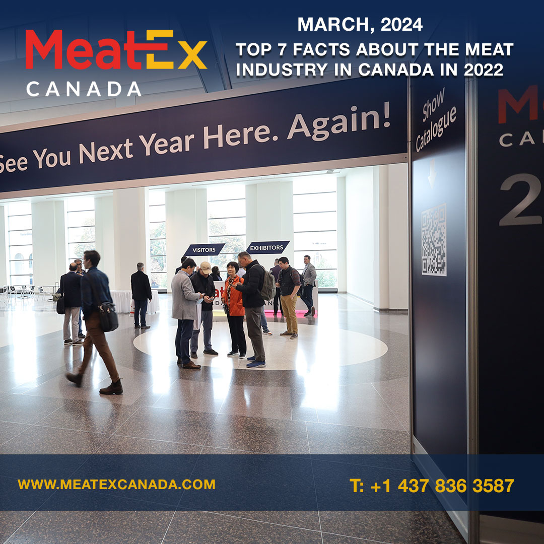 MeatExCa's tweet image. Top 7 facts about the meat industry in Canada in 2022
linkedin.com/feed/update/ur…
meatexcanada.com
T: +1 437 836 3587
#MeatExCanada #MeatEx #meatexhibition #meatshow #meatindustry #meatprocessing #meatbusiness #abattoir #slaughterhouse #butcher #butcheryequipment #foodmachin