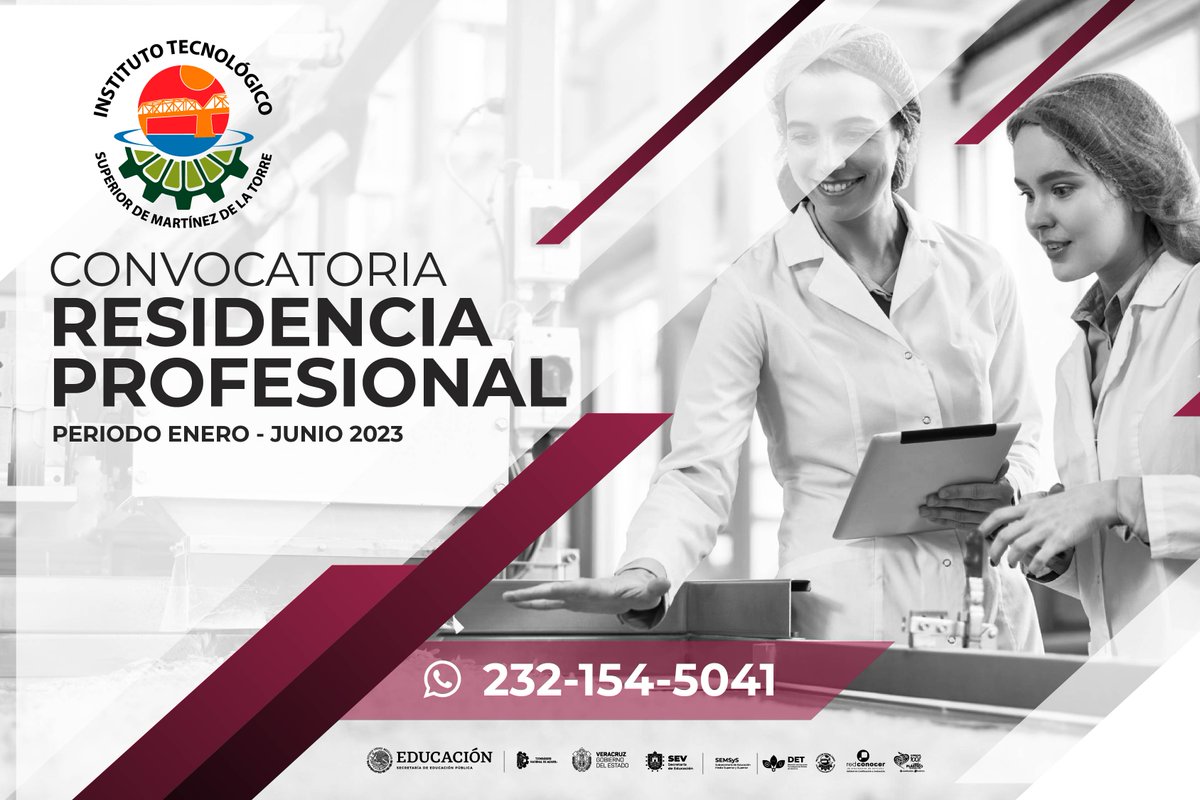 Tec_Martinez's tweet photo. ¿Ya cuentas con los requisitos para realizar tu Residencia Profesional?
Conoce la convocatoria, ve al siguiente link
https://t.co/Rp6q3cbZV5 https://t.co/Tx6Rlno6y7