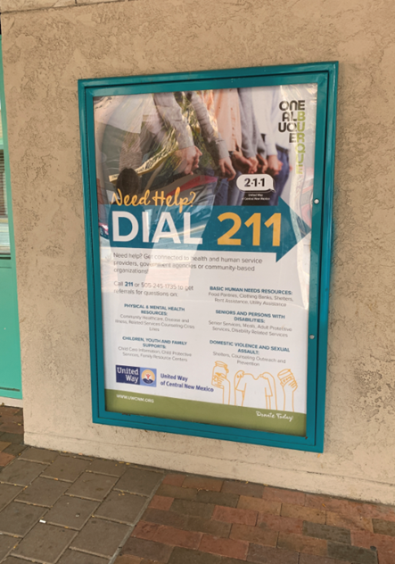 Did you know? We have partnered with ABQ Ride to help get the word out about our 211 services! These services provide folks with resources for rental assistance, food access, and so much more!

Consider donating to 211 today➡️uwcnm.org/211a/

#uwcnm  #211helpline