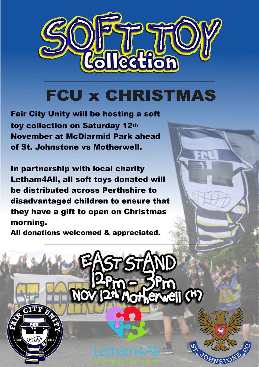 FCU x Christmas.

Soft Toy Collection.

Saturday 12 November.