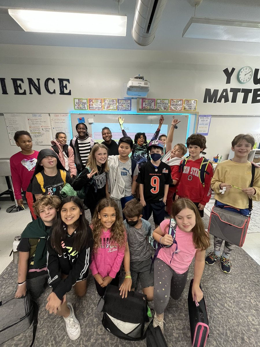 First Place for most amount of spirit during spirit week definitely goes to my homeroom! The theme they chose today was “Ms. Reeves’ Class” which they said meant “wear what you normally wear.” They definitely channeled my inner me on this choice 😂