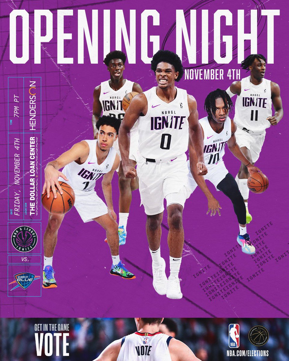 opening night is TOMORROW 🙌 make sure you tune in to the NBA App at 10pm/et to catch all the action