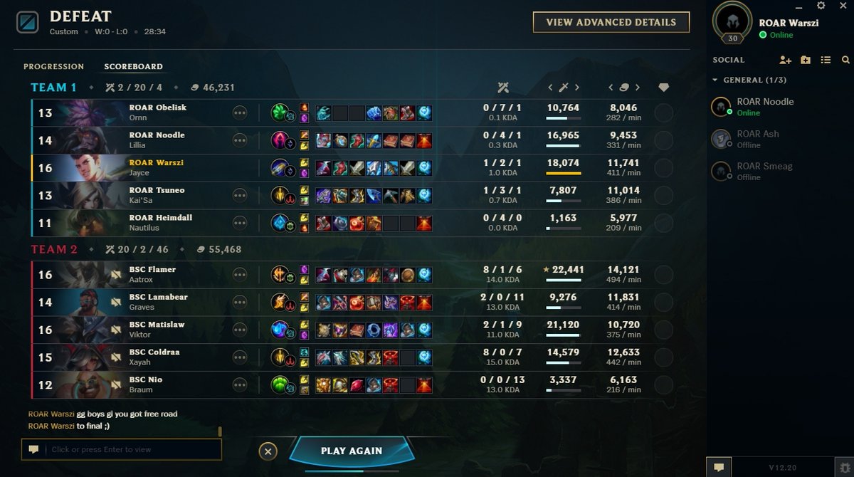 Szkoda przegrywamy 1:2 na <a href="/HerthaBSCLoL/">Hertha BSC League of Legends (INAKTIV)</a> w Super Cupie GG <a href="/Matislawlol/">Matislaw</a> teraz tylko finał powoodznka / teraz focus na div2 promotion.