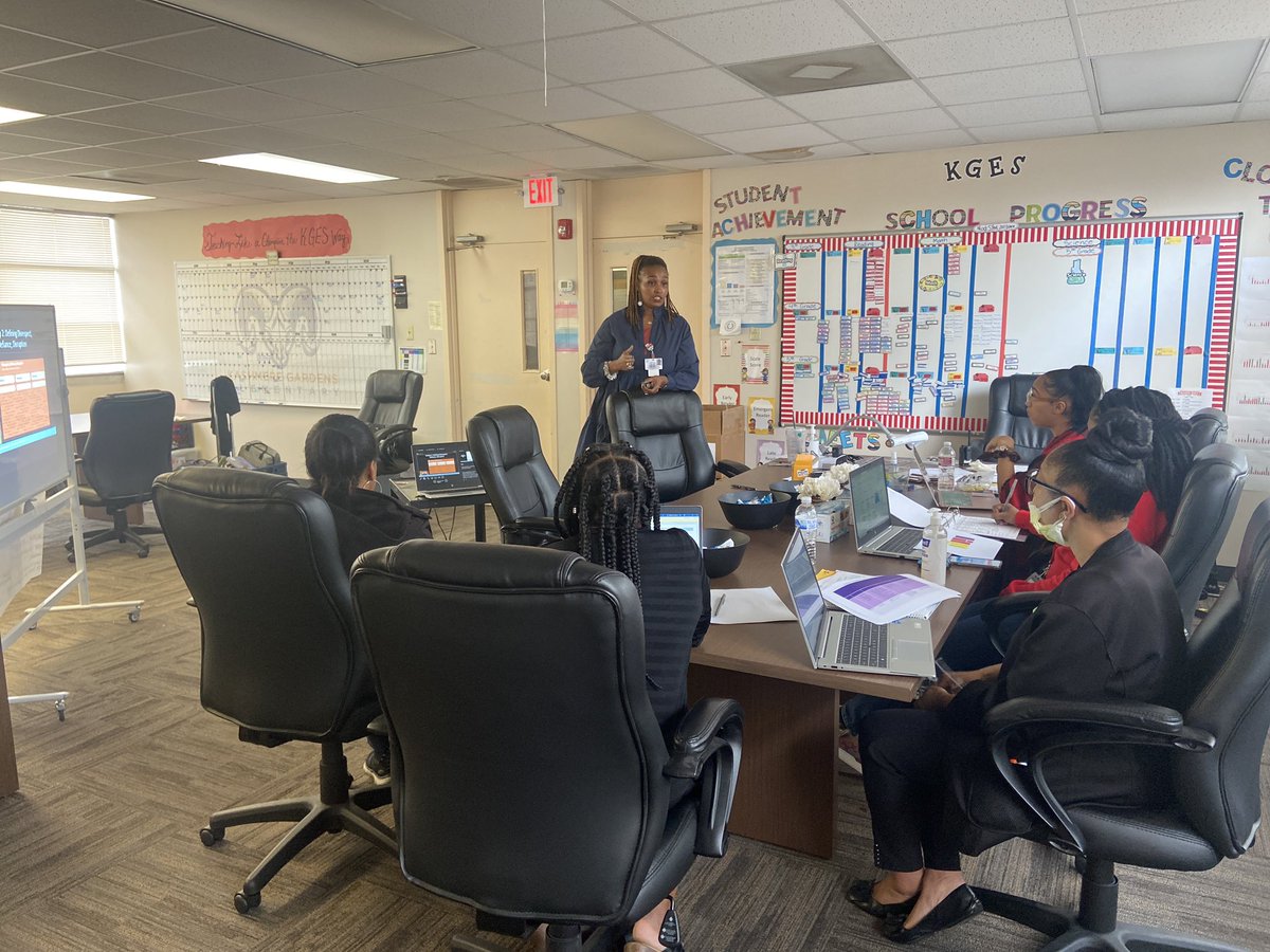 KGESFineArts's tweet photo. Thank you Mrs. Floyd for facilitating our PLC on Positive Behavior Intervention Systems (PBIS) at @KGESFineArts “The Garden”.  Thank you for the valuable information. #PositiveBehaviors #CHAMPS #BehaviorMatrix @HISD_IAT https://t.co/fVLxS2GFmg