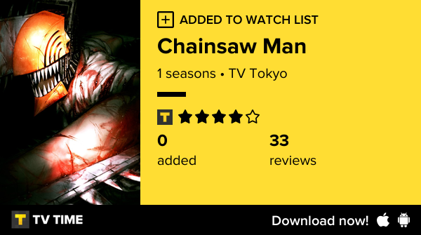 1995Shams's tweet photo. I've just started following Chainsaw Man https://t.co/nkc88Cl1QO #tvtime https://t.co/wrC1OM13t4