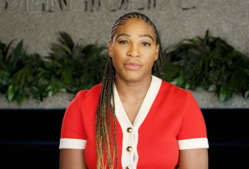 Listening to Serena Williams on a virtual conference as I work. Very inspiring :)