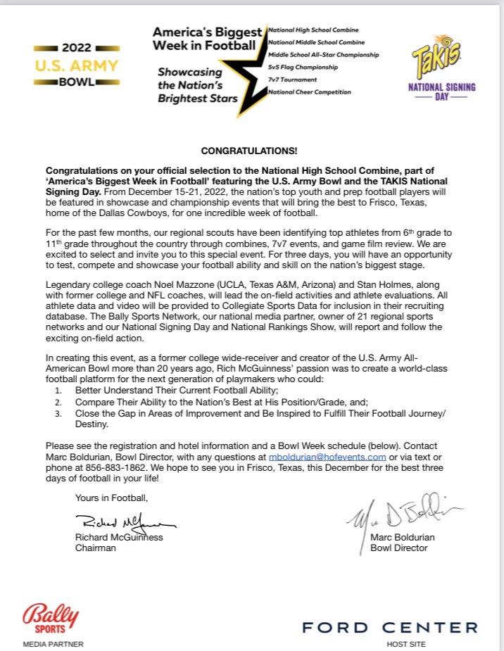 I just wanna say I’m blessed and thankfully for this invite to the camp <a href="/CoachColbert11/">Darrell Colbert Sr</a> <a href="/coach_pat84/">PERFORMANCE_HOUSTON -AUSTIN_ATHLETES</a>