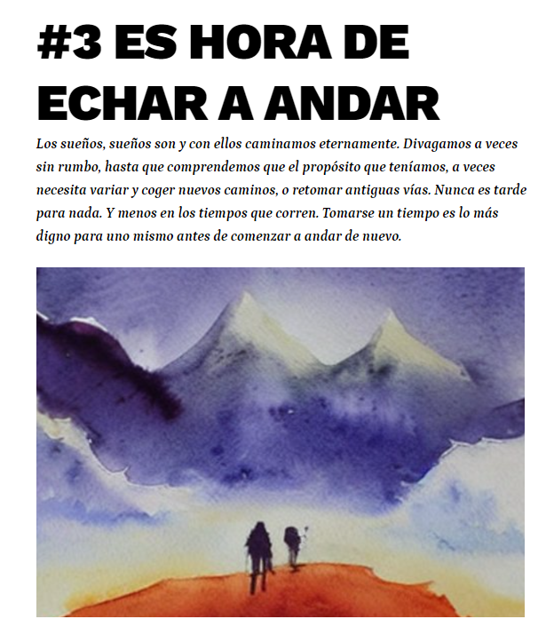 ''Cuando subsistir está por encima de los sueños, estos dejan de tener importancia''

Os dejo con un artículo muy sincero que he escrito. El tercero del blog ''La Mente Perdida''.
Disfrutadlo :D

lamenteperdidacom.wordpress.com