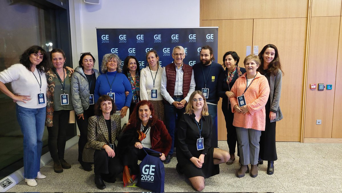 DGPOLDES, Eva del Hoyo, con todos los participantes españoles en @GENE_GlobalEd @CooperacionESP