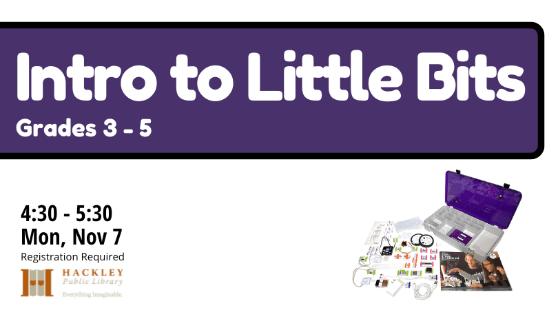 hackleyref's tweet image. We have a new STEAM program for kids and families to enjoy at Hackley Library!
Call 231-722-8014 for more details, and to sign up!  Free.