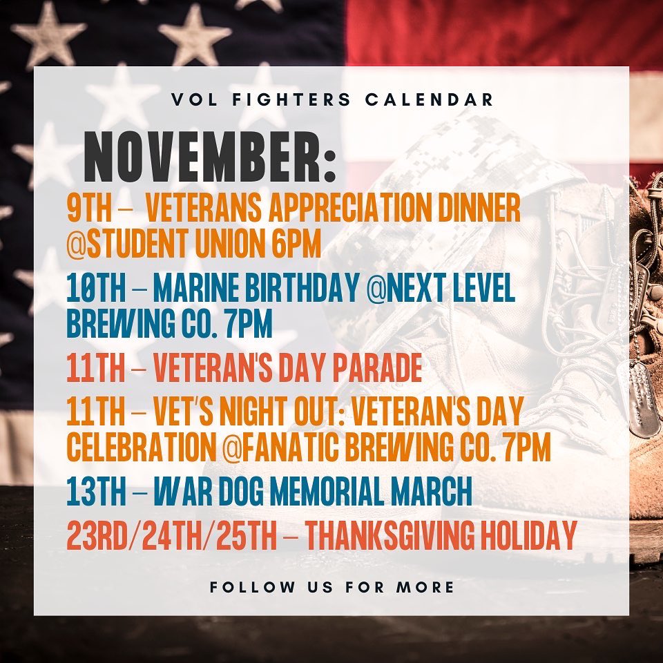 UTK Student Veterans tweet media