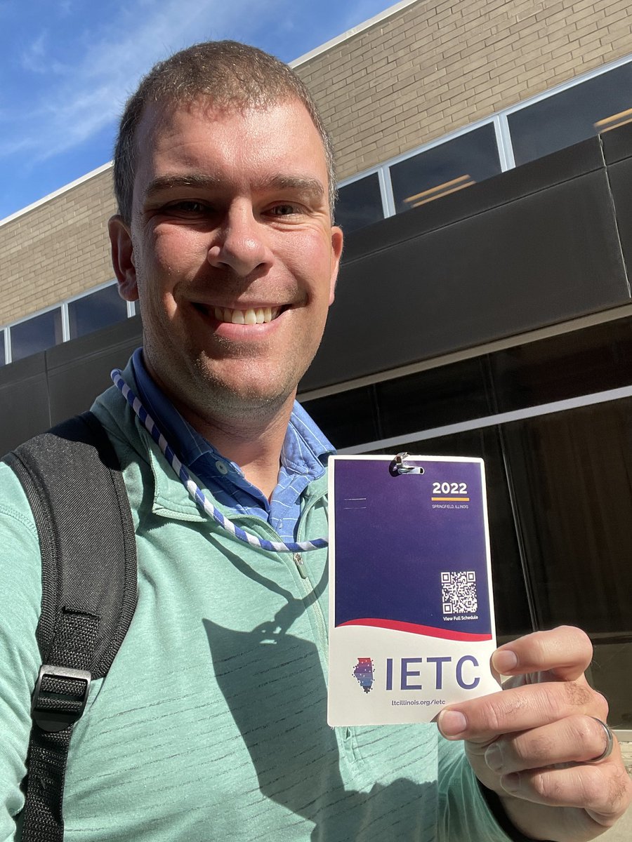 Mr_Sondgeroth's tweet photo. I’ve presented at a lot of conferences in my career but today is a first! I’m presenting at 2 different conferences on the same day! @ILEdTechCon in the morning on drones and @ibeatweets in the afternoon! It’s awesome to spread good edtech through @ltcillinois! https://t.co/G4CvA6QDxR