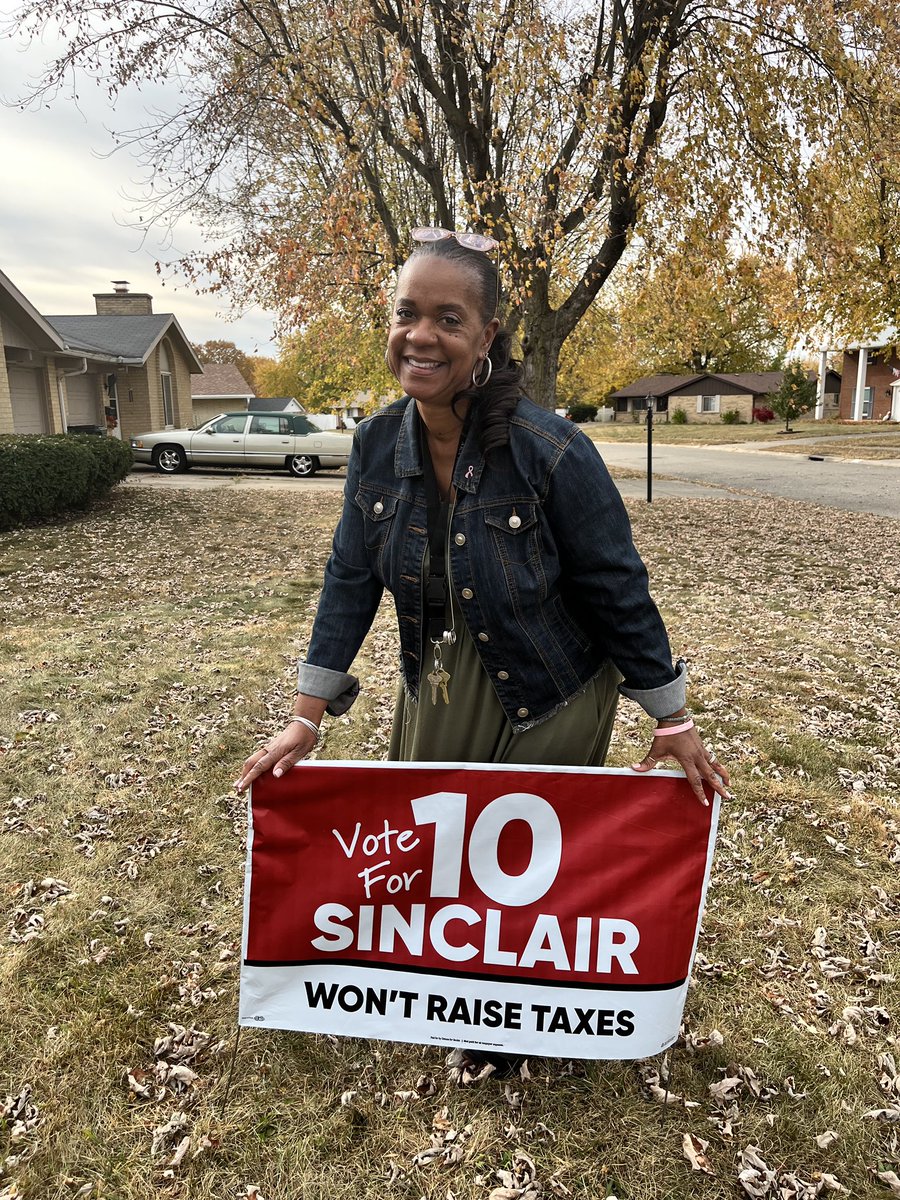 We are less than a week away until Election Day so remember to get out and VOTE! Vote FOR Issue 10 on the ballot next Tuesday to keep Sinclair strong for our local workforce in Montgomery County. #WontRaiseTaxes #YourVoteMatters