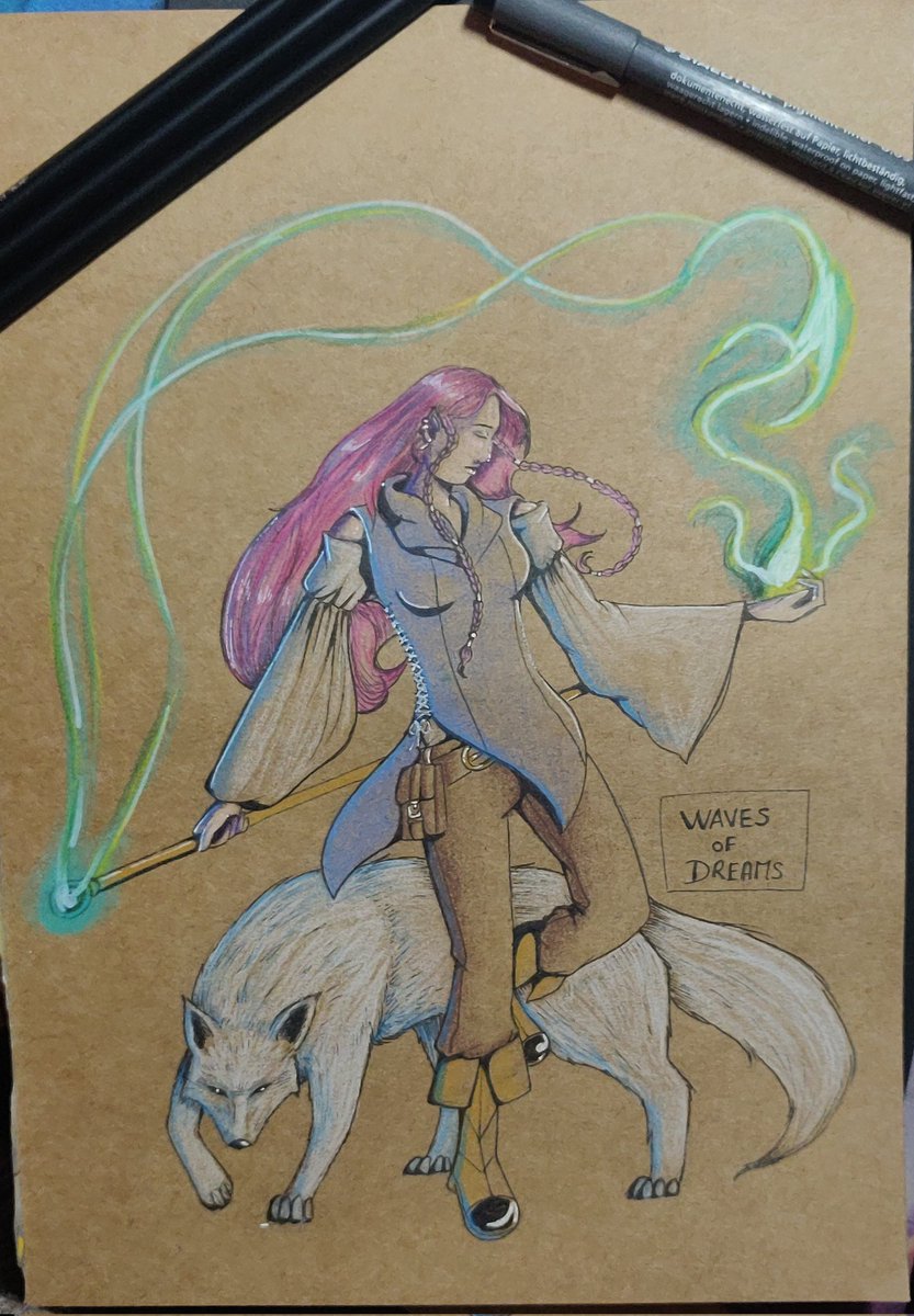 minitilt's tweet photo. ~La Magicienne~

Et voici le dessin terminé !! Ouf ! 

#illustrations #illustragram
#illustratrice #illustrationartists #drawingoftheday #colourpencilart #colourpencildrawing #colours #colors #artwork https://t.co/tVaK7H623U