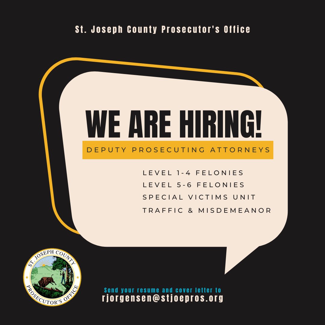 St. Joseph County Prosecutor's Office tweet media