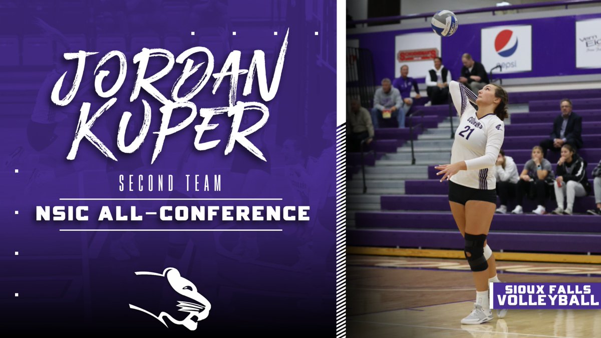 Congratulations to @USF_CougarVB own Jordan Kuper for being named to the 2022 NSIC All-Conference Team!
#GoCoo