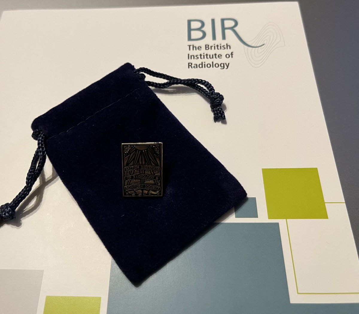 Nice little welcome pack from <a href="/BIR_News/">BIR</a>! Only £1 to join as a student and access to some great journals and webinars.