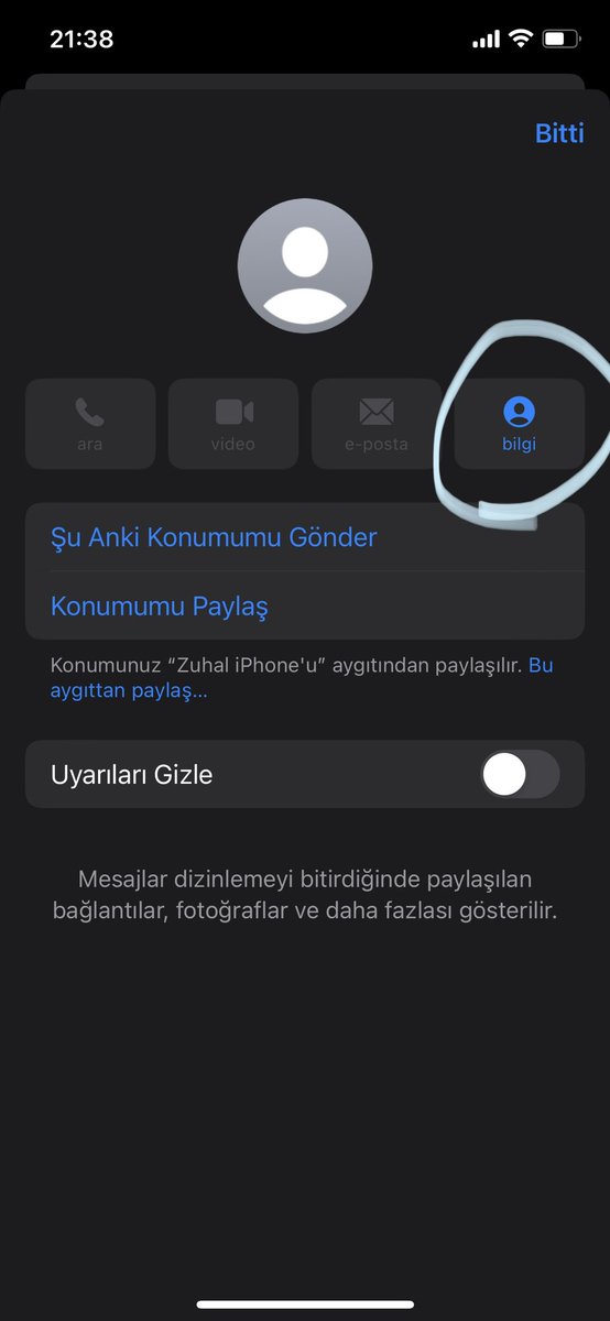 z_zhl's tweet photo. @iyi_psikoloji Msj bölümüne girip isimin üstüne tıklayın ardından en sağda bilgi bölümü var oraya tıklayıp engelleyi seçin. Deneyin umarım olur. https://t.co/c4ePM2j0W7