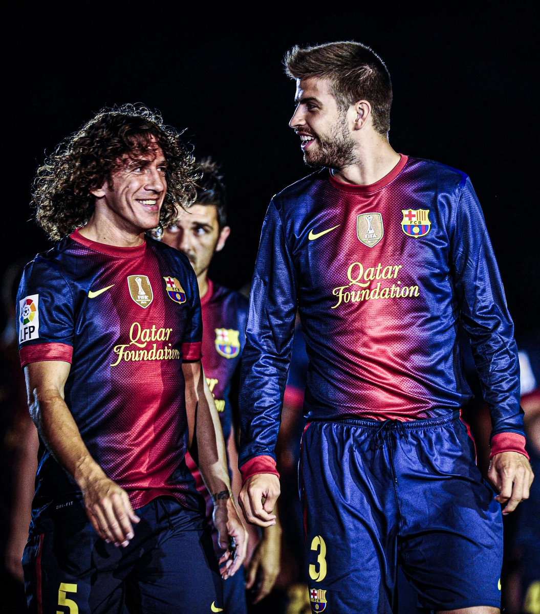 INIE8TAZO's tweet photo. La mejor dupla de centrales de la historia del Barça. https://t.co/sgThgHmWVr