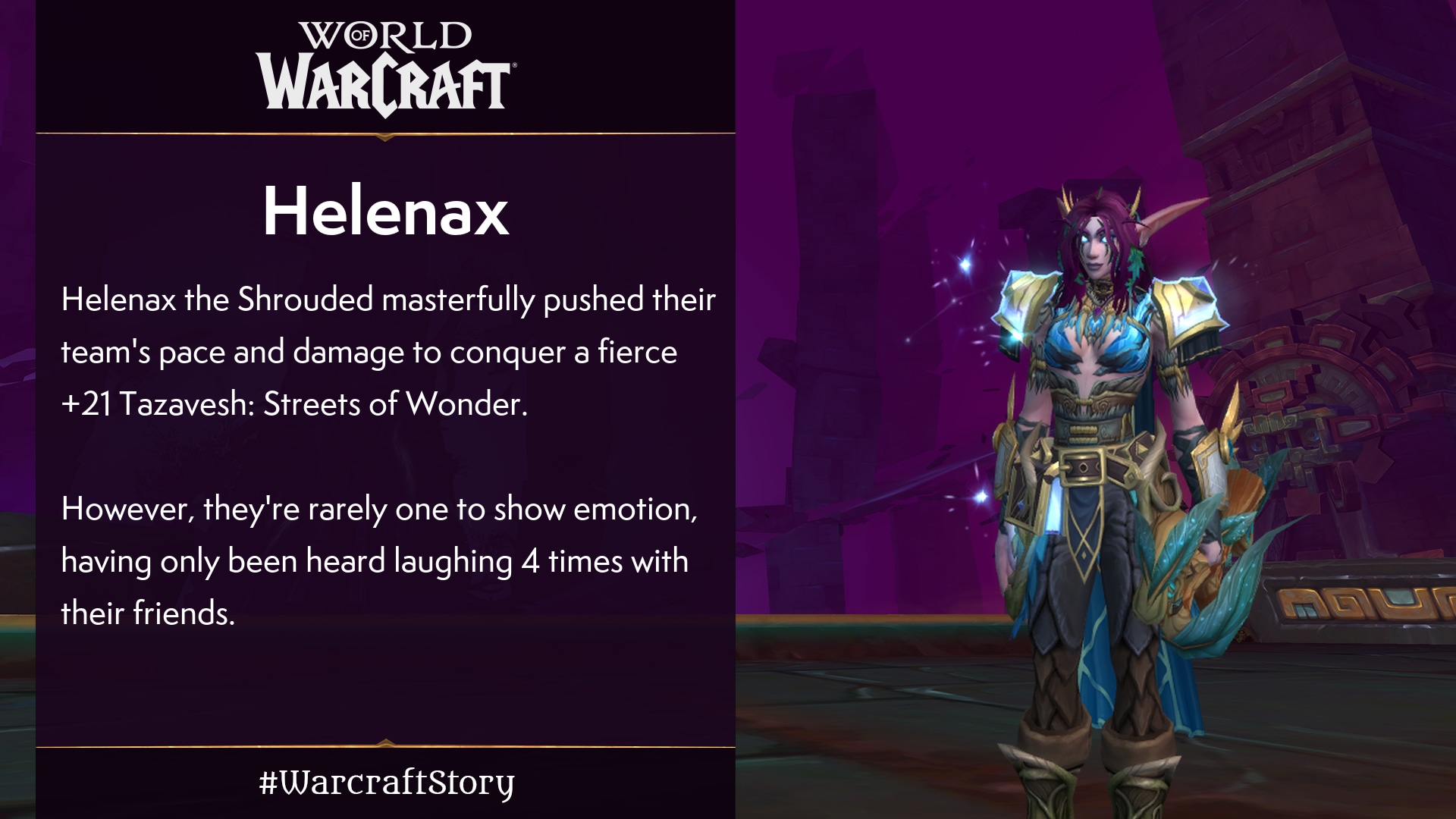World of Warcraft on Twitter "emeelzia A WarcraftStory for the