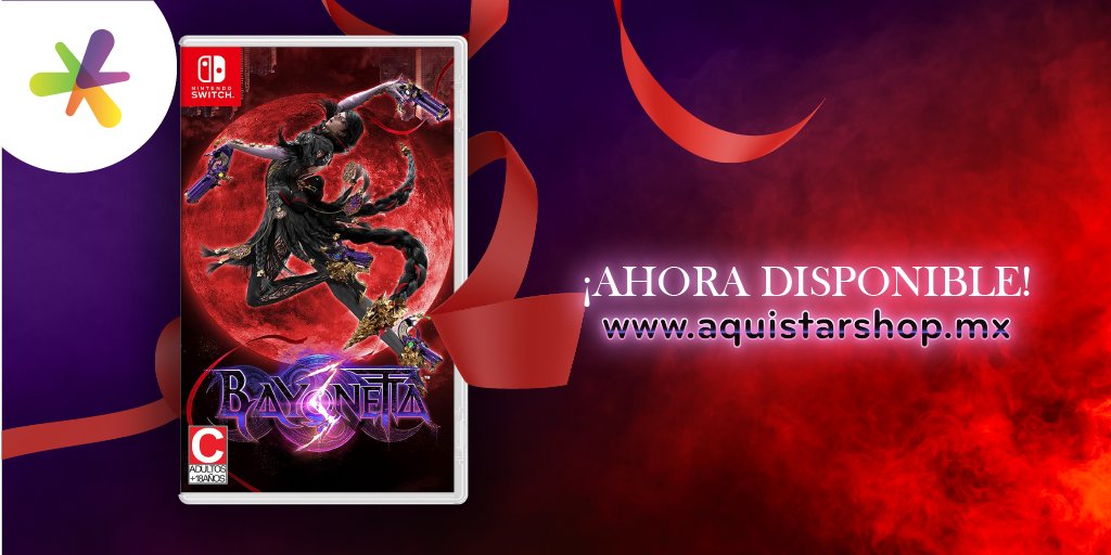 AquistarMX's tweet photo. Desata los poderes de nuestra bruja favorita en #Bayonetta3, junto a sus queridos Gomorrah, Malphas y Phantasmaraneae.
¿Ya tienes tu juego? 👉 https://t.co/VEx3AgmsIU https://t.co/evWLjyQkhC
