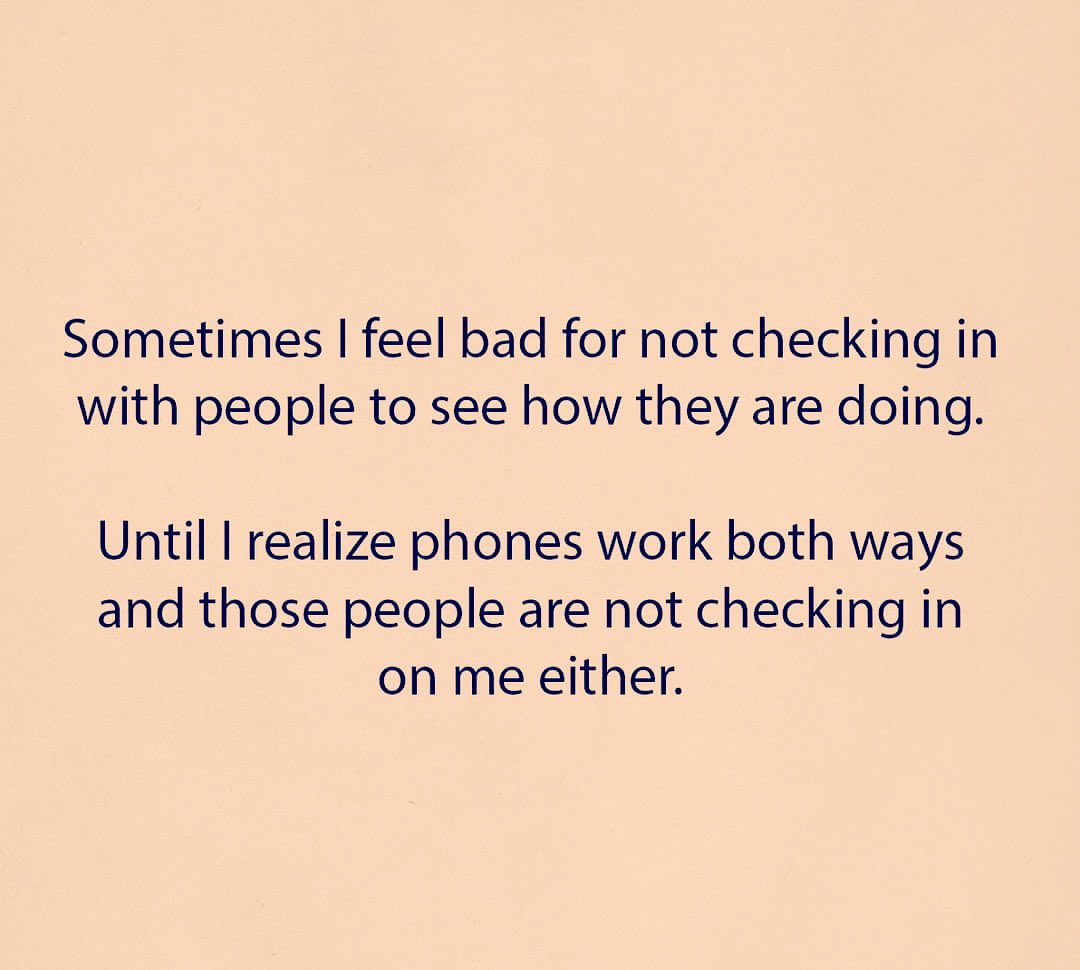 ramyasworld19's tweet image. Yup 👍 👍👍#phonesdowork #bothways 😊 … It’s good to check on others but it sure feels good to be checked on sometimes too #youcannotpourfromanemptycup☕ … No one is busy all the time … People do make time for the #things and #people that matter to them !