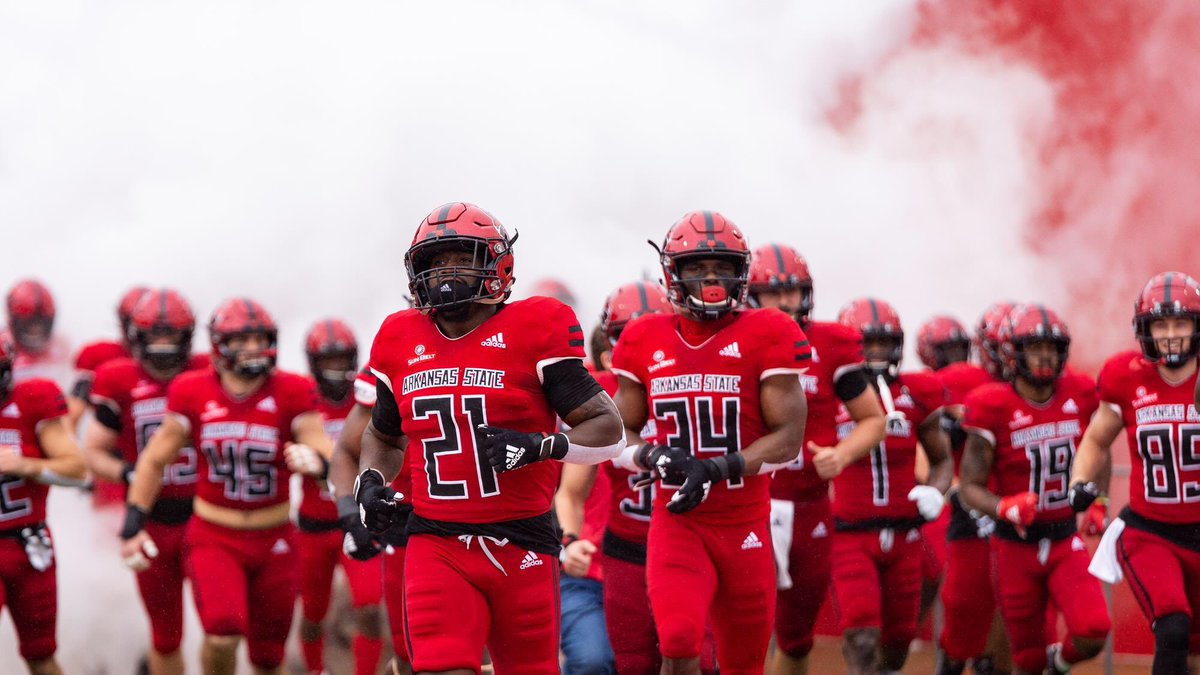 Blessed to say I have received an offer from Arkansas State University! @AStateFB @CoachShalala