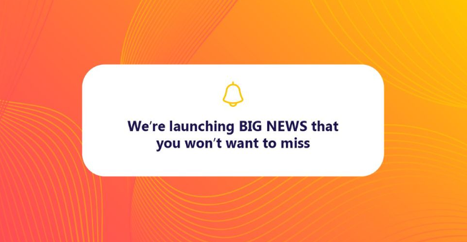 We have BIG NEWS to share and it will happen right here! Follow us so you don’t miss it!