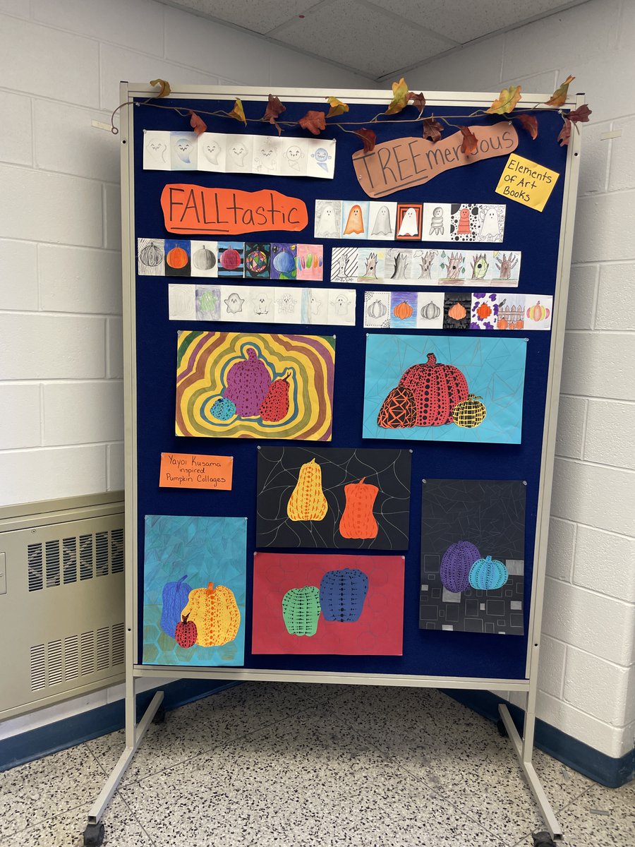 Who doesn't love a good Fall theme?! The latest from the Art and Digital Palette classes <a href="/SevernaParkMS/">Severna Park Middle</a> <a href="/AACountySchools/">AACPS</a>