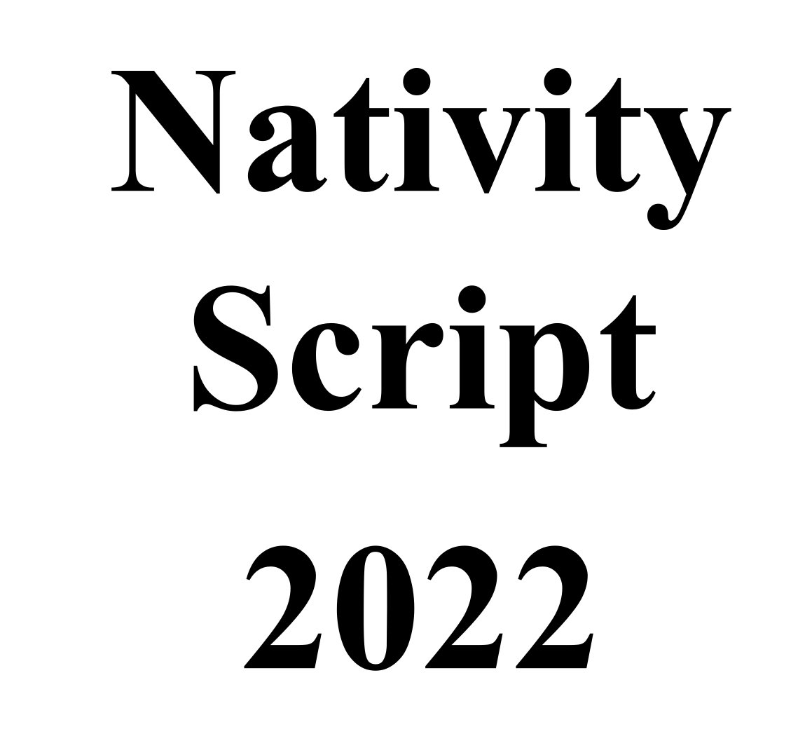 We have had a few years of creative and online nativities. When I printed off the script for our first ‘on the stage’ nativity since 2019 today, I was filled with equal parts joy and fear 😂 #flickerflicker 🔥 👀