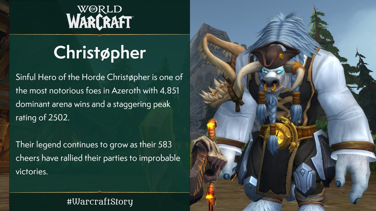 Warcraft's tweet photo. @Christopher_FDK Your #WarcraftStory is told!

Reply to this tweet with the same info for a new story. https://t.co/ORwkUAqs4m