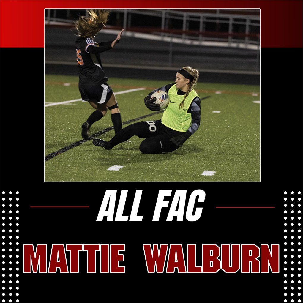 Congratulations to the girls soccer team members who made ALL FAC this season.