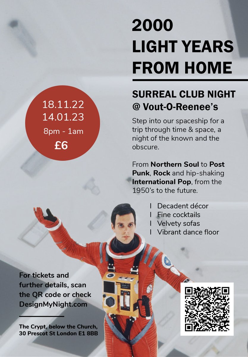 2000 Light Years From Home I Club Night tweet media