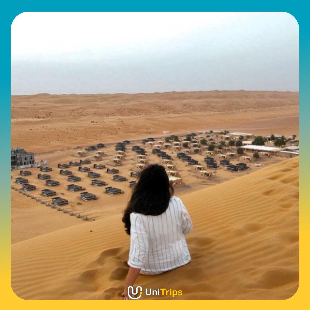 Arabian Oryx Camp, middenin de woestijn van Oman! ⛺️⁠
⁠
In the middle of nowhere, vind je Arabian Oryx Camp. Het is een spectaculaire plek. Alles is ingericht alsof je in het sprookje van Aladdin bent beland! 🧞‍♂️⁠
⁠
Een accommodatie om aan je bucketlist toe te voegen! 📍⁠