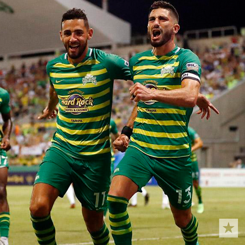 USLChampionship's tweet photo. "We also had mutual friends that lived in New York, so we grew up, we became friends." 🗣️

From playing against each other growing up, to making 127 appearances together for the @TampaBayRowdies, we take a look at the special friendship between @Leofernandes_11 and @seba9113 ⤵️