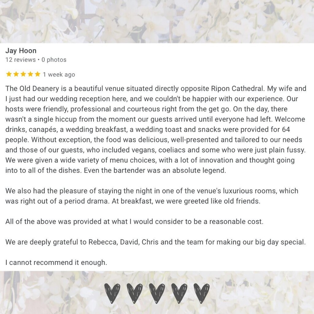 The Old Deanery tweet media