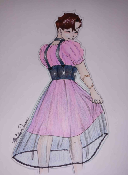 KaishoDraws's tweet photo. I put my warlock and blood hunter boys into a dress, because y e s.
They look the same for very specific reasons.

#DnD #traditionalart https://t.co/qBjXrP0FXX