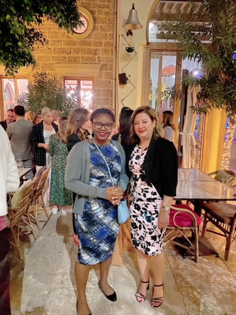 Marlenekhalife's tweet photo. 1\3 On the occasion of #GenderNovember that kicks off on 25 of November and runs until 10 of December, The Deputy head of Mission of the British embassy in Beirut, Alyson King hosted a reception in the presence of a British government’s regional gender advisers, and leading women https://t.co/IGOJDO2gqZ