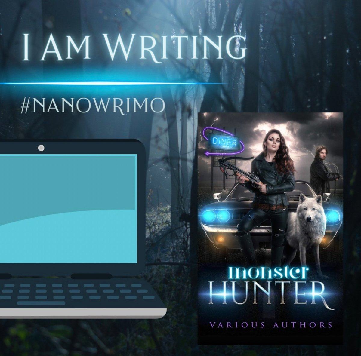 dijoneswrites's tweet photo. I'm writing in November...will you pre-order this month and help us donate our net profits to charity?

https://t.co/CAdpvkemQF

#paranormal #paranormalromance #monsterhunter https://t.co/0GDQ8AvECl
